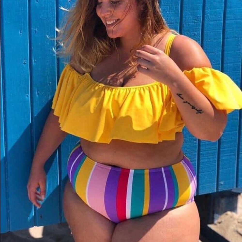 Gabi Fresh Yellow Bikini Top
